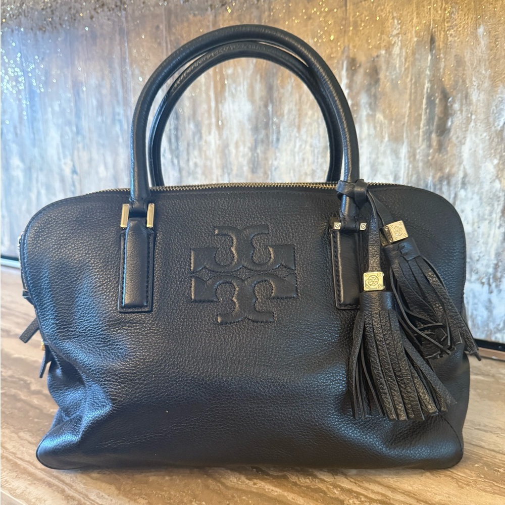 Tory Burch Black Leather Bag